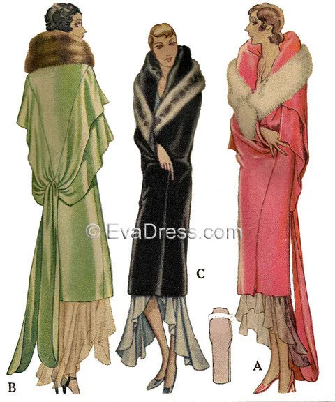 1929 Evening Wrap C20-5945