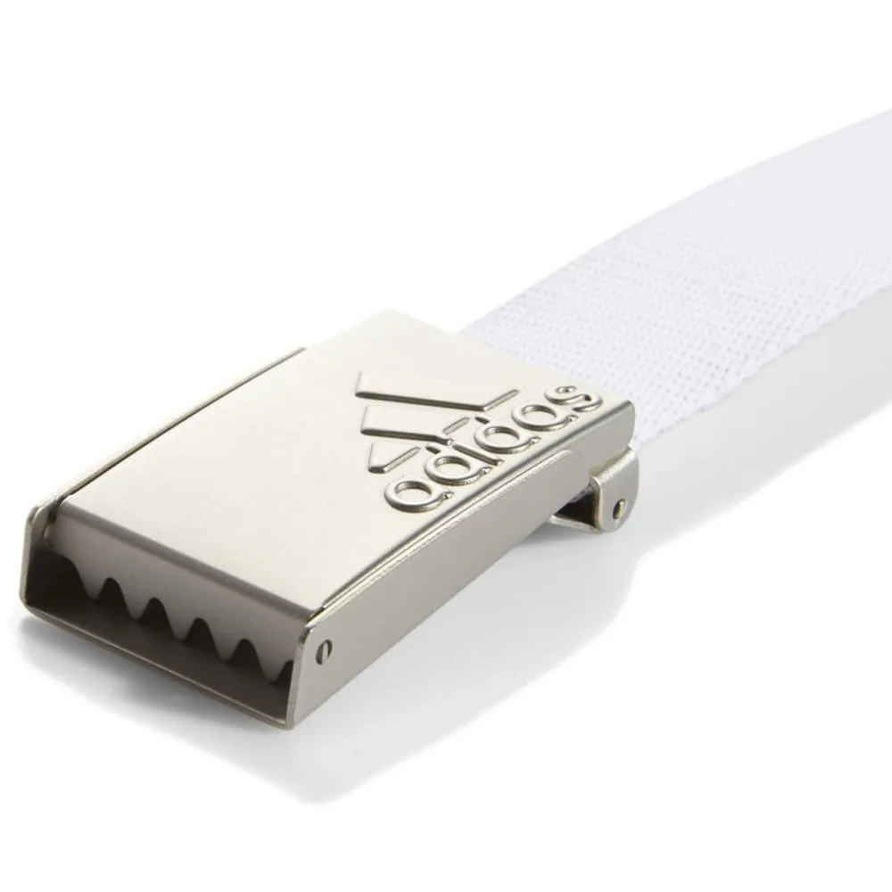 adidas Junior Universal Webbing Belt - White