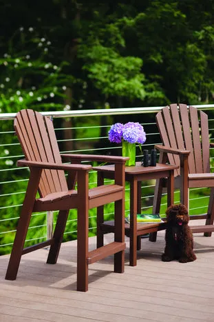 Adirondack Shellback Balcony Chair by Seaside Casual