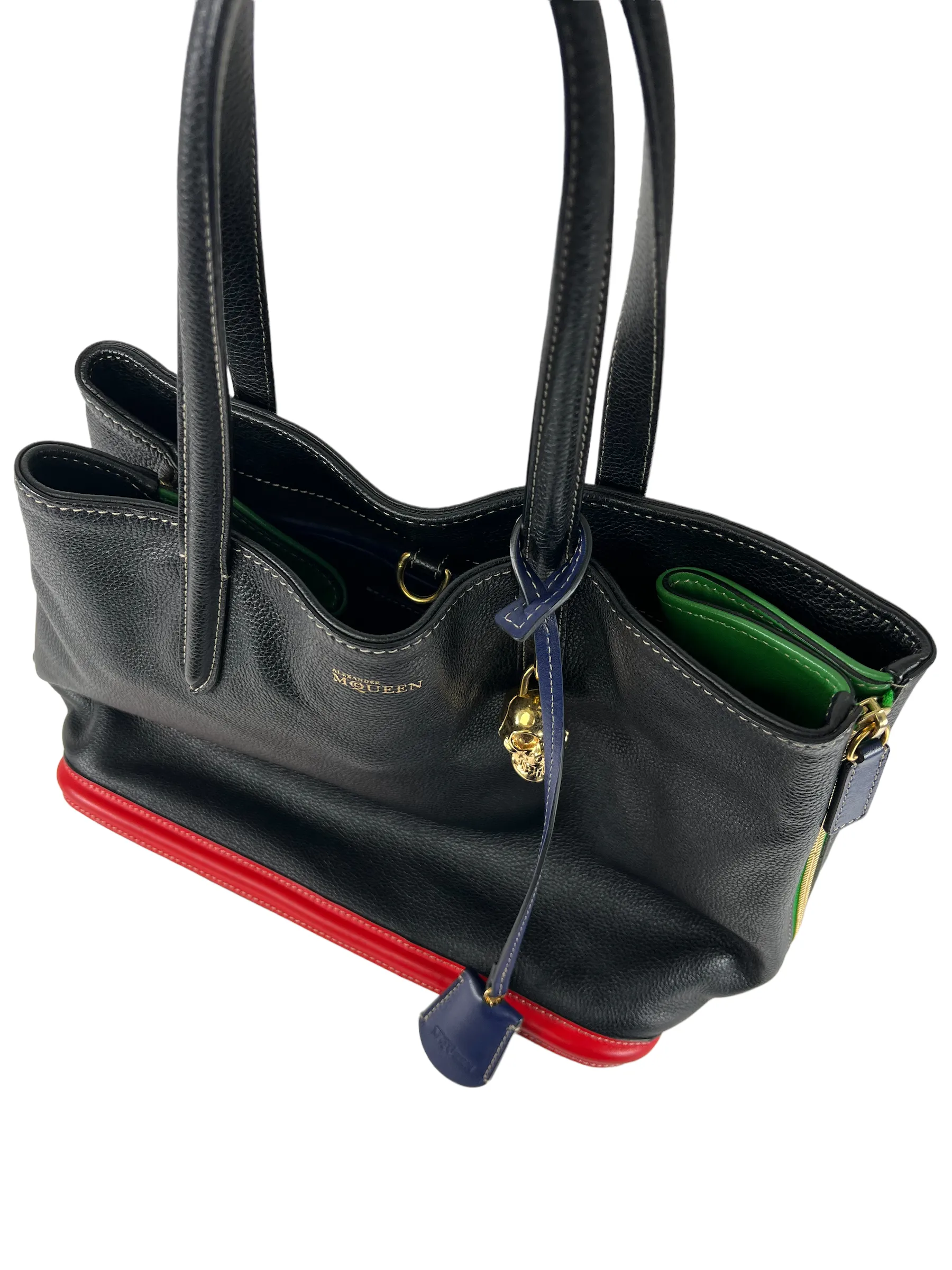 Alexander McQueen Multicolour Leather Tote