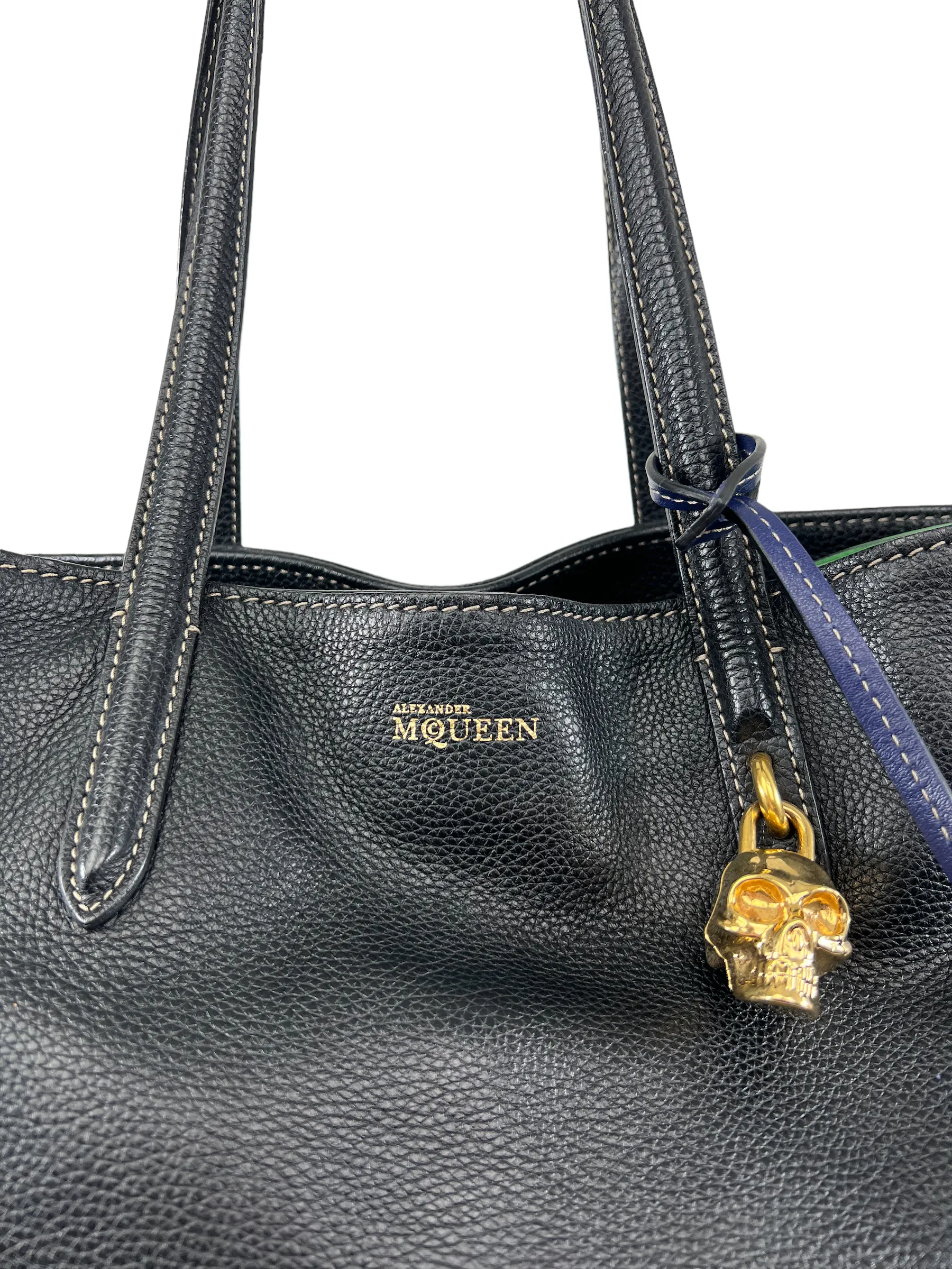 Alexander McQueen Multicolour Leather Tote