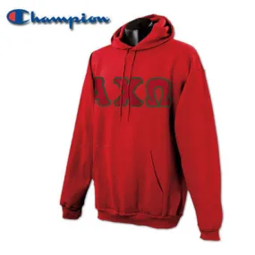 Alpha Chi Omega Champion Powerblend® Hoodie - S700 - TWILL