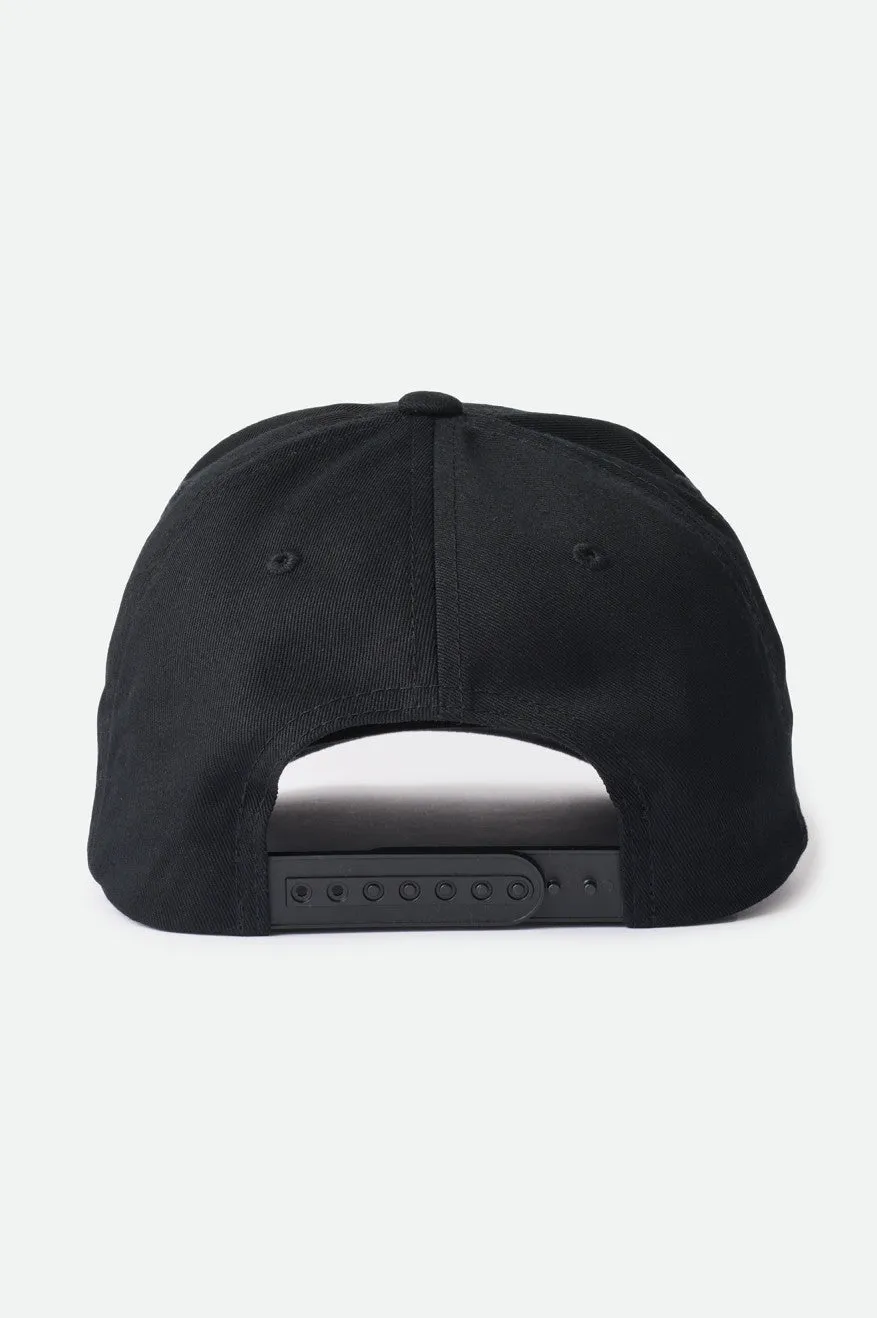 Alton C MP Snapback - Black