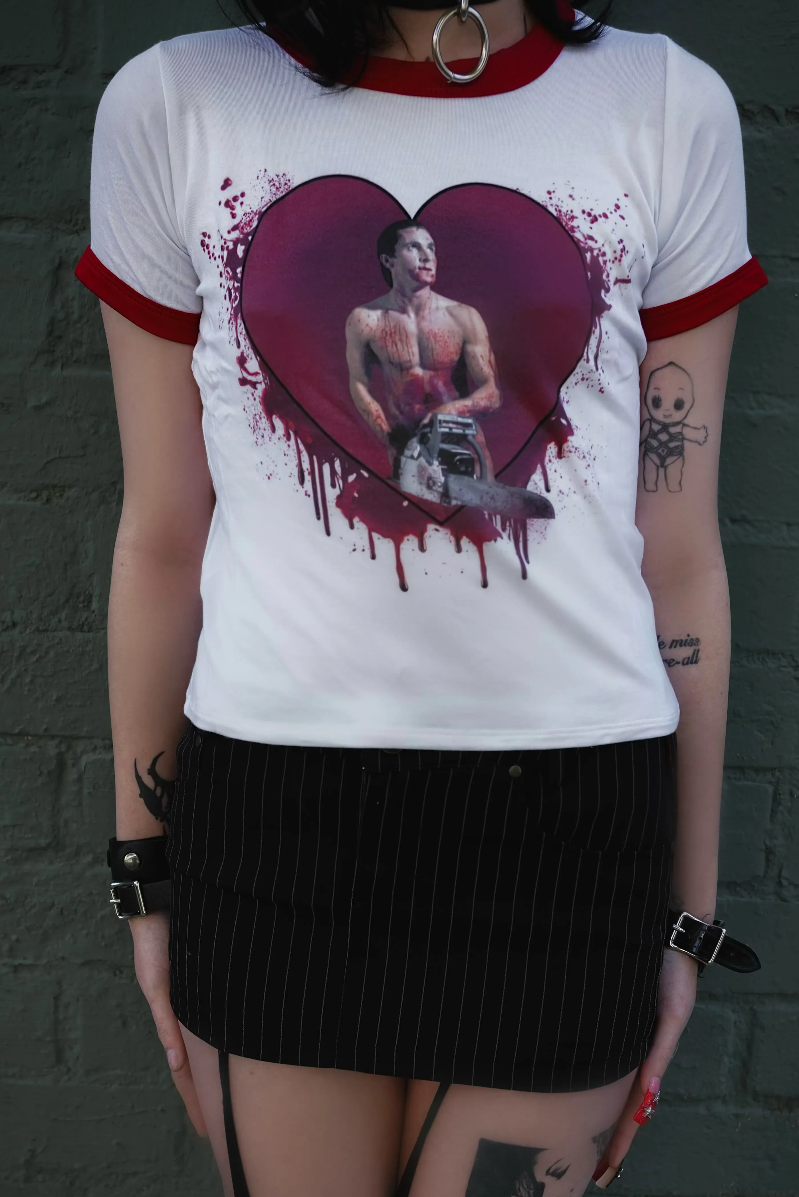 American Psycho (Chainsaw) Ringer Tee (Limited Edition)