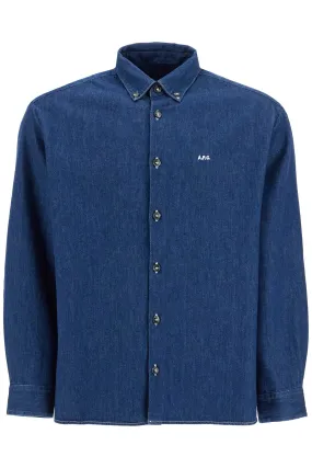 A.P.C. lightweight denim mathias shirt