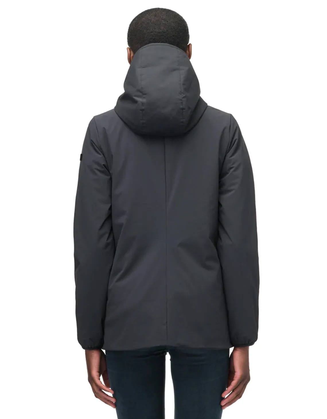 ARC LADIES HOODED MID LAYER BLACK