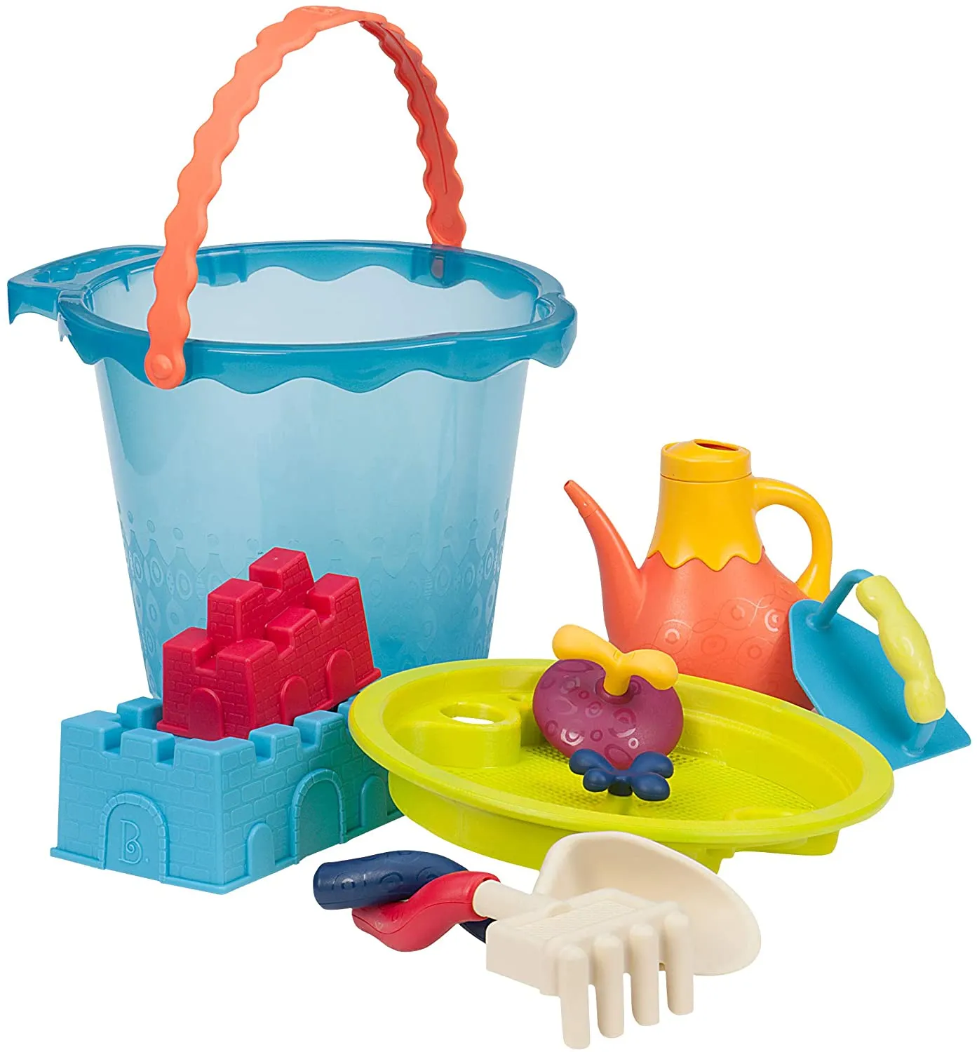 B. toys - Large Bucket Set - Shore Thing - Sea