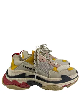 Balenciaga Multi Colour "Triple S" Trainers - UK 6