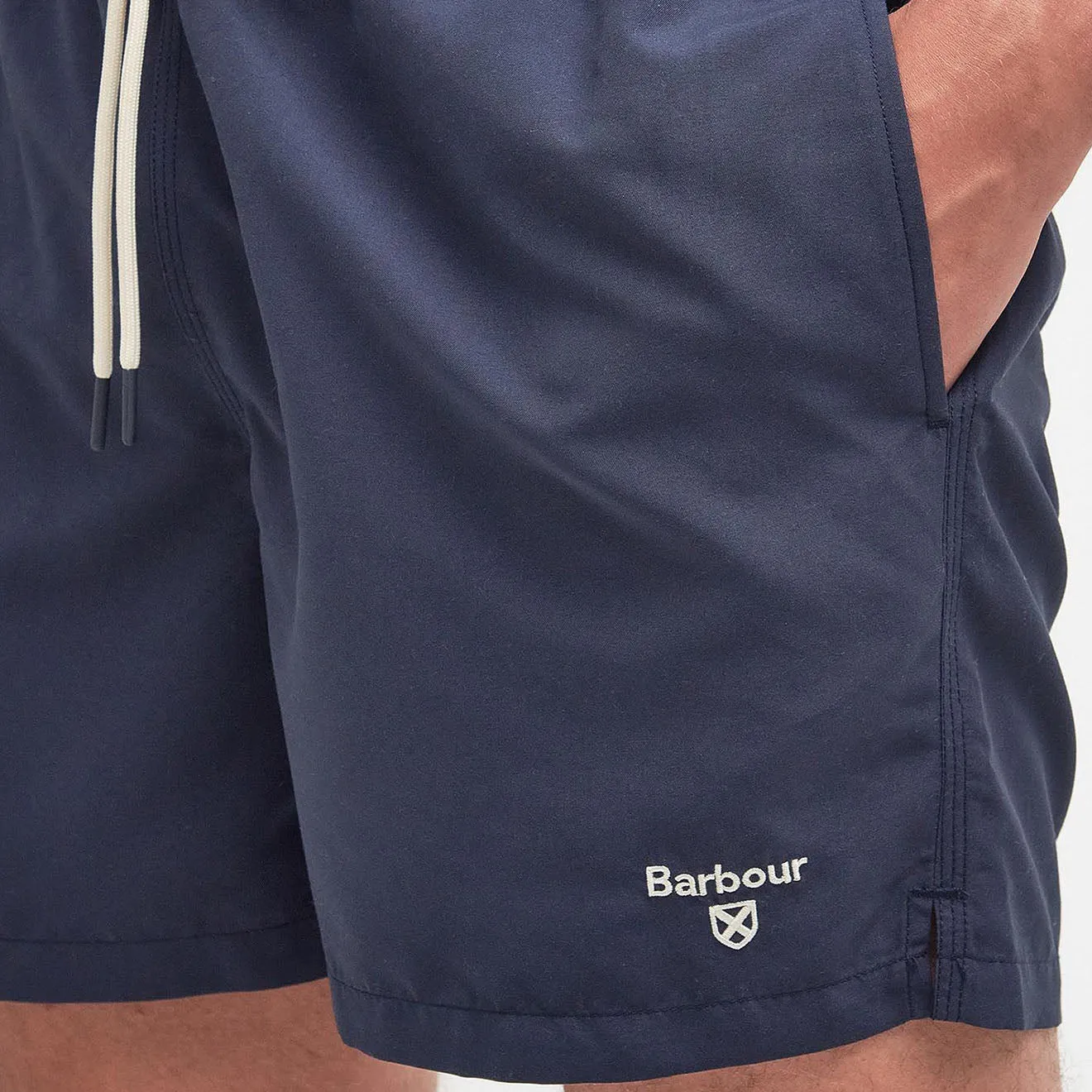 Barbour Logo Swim Shorts Classic Navy