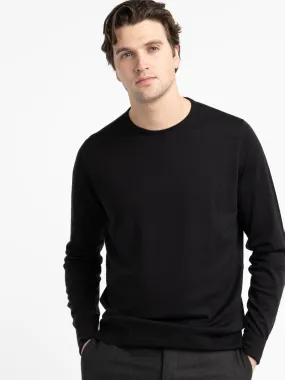 Black Marcus Pullover Crewneck