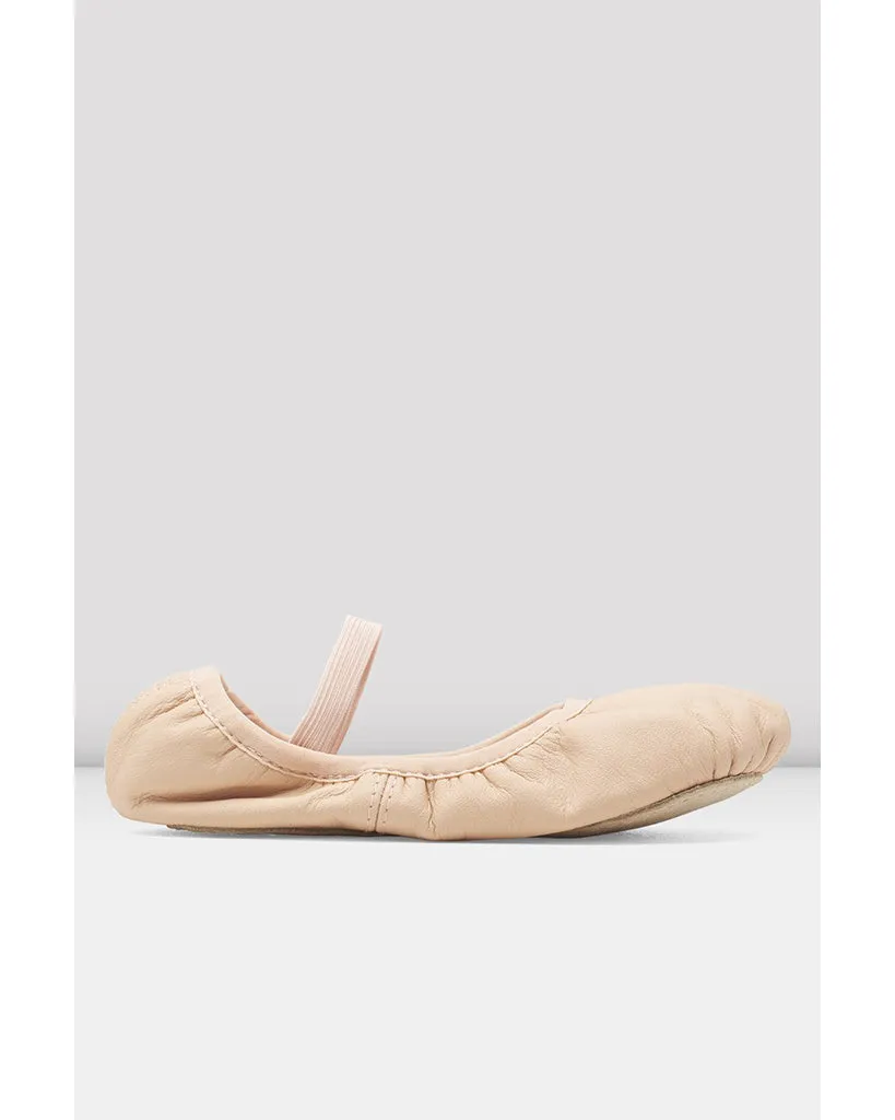 Bloch Belle No Drawstring Full Sole Leather Ballet Slippers - S0227G Girls