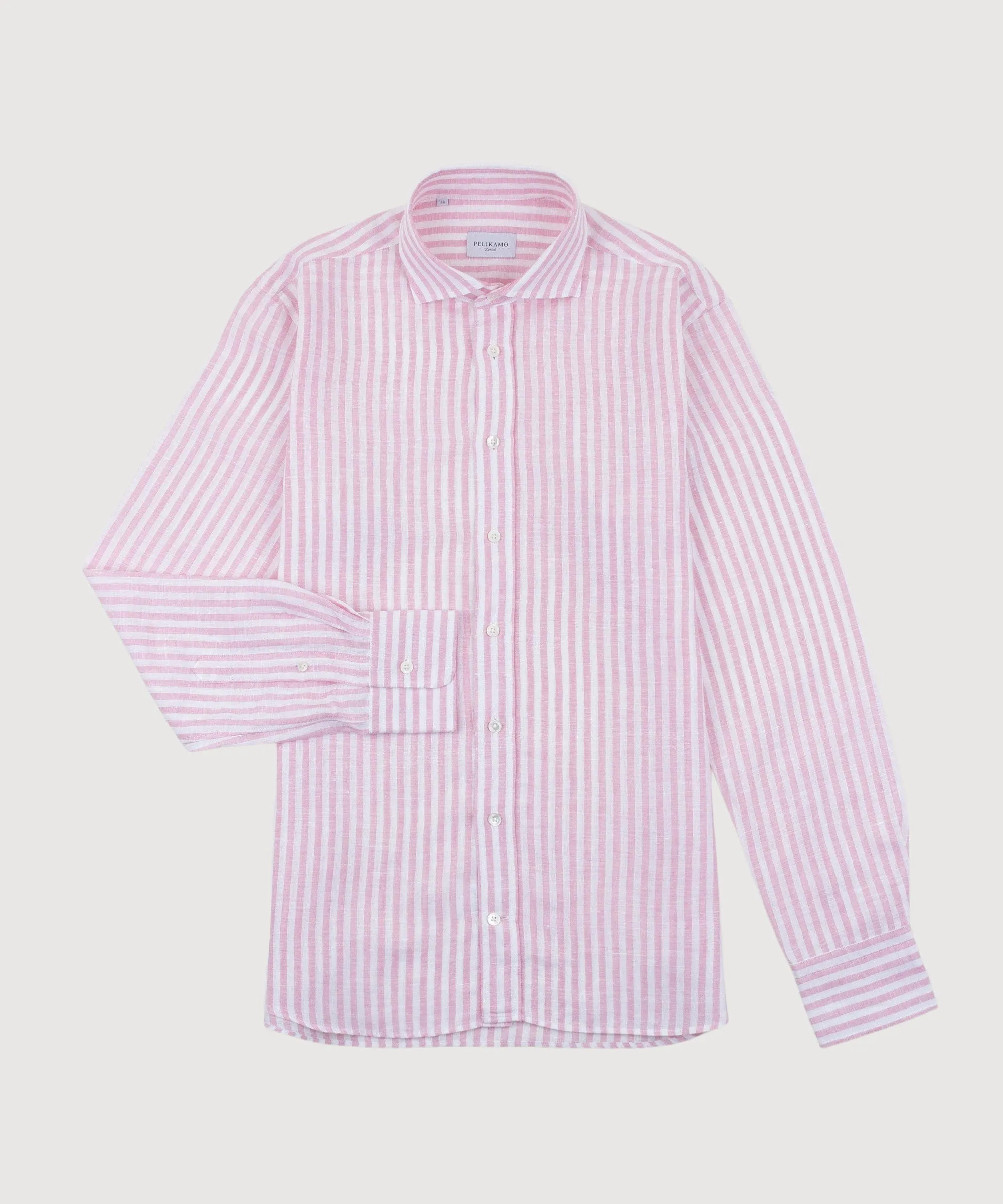 Bold Striped Linen Shirt