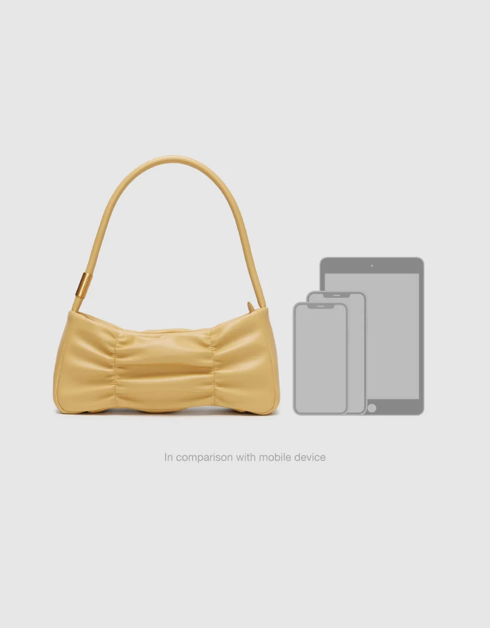 Bow Shape Baguette Bag