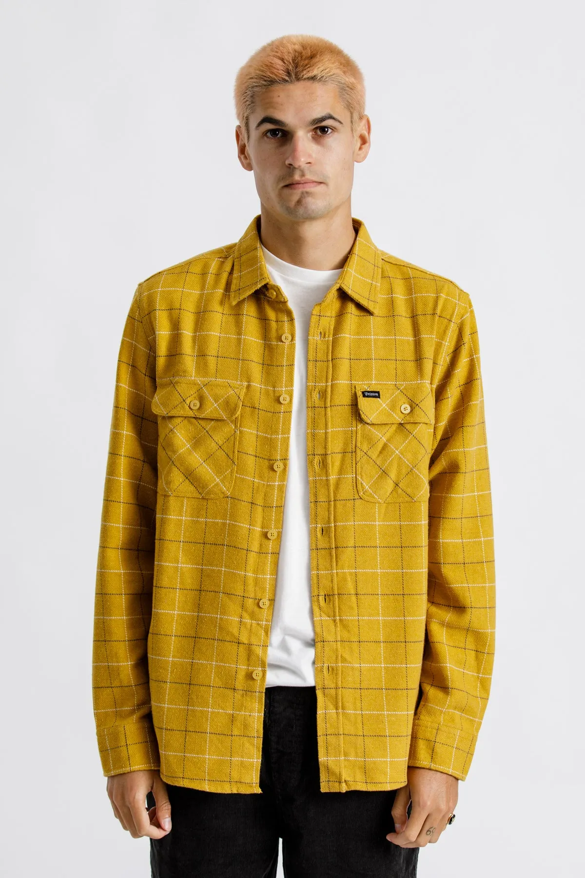 Bowery L/S Flannel - Honey