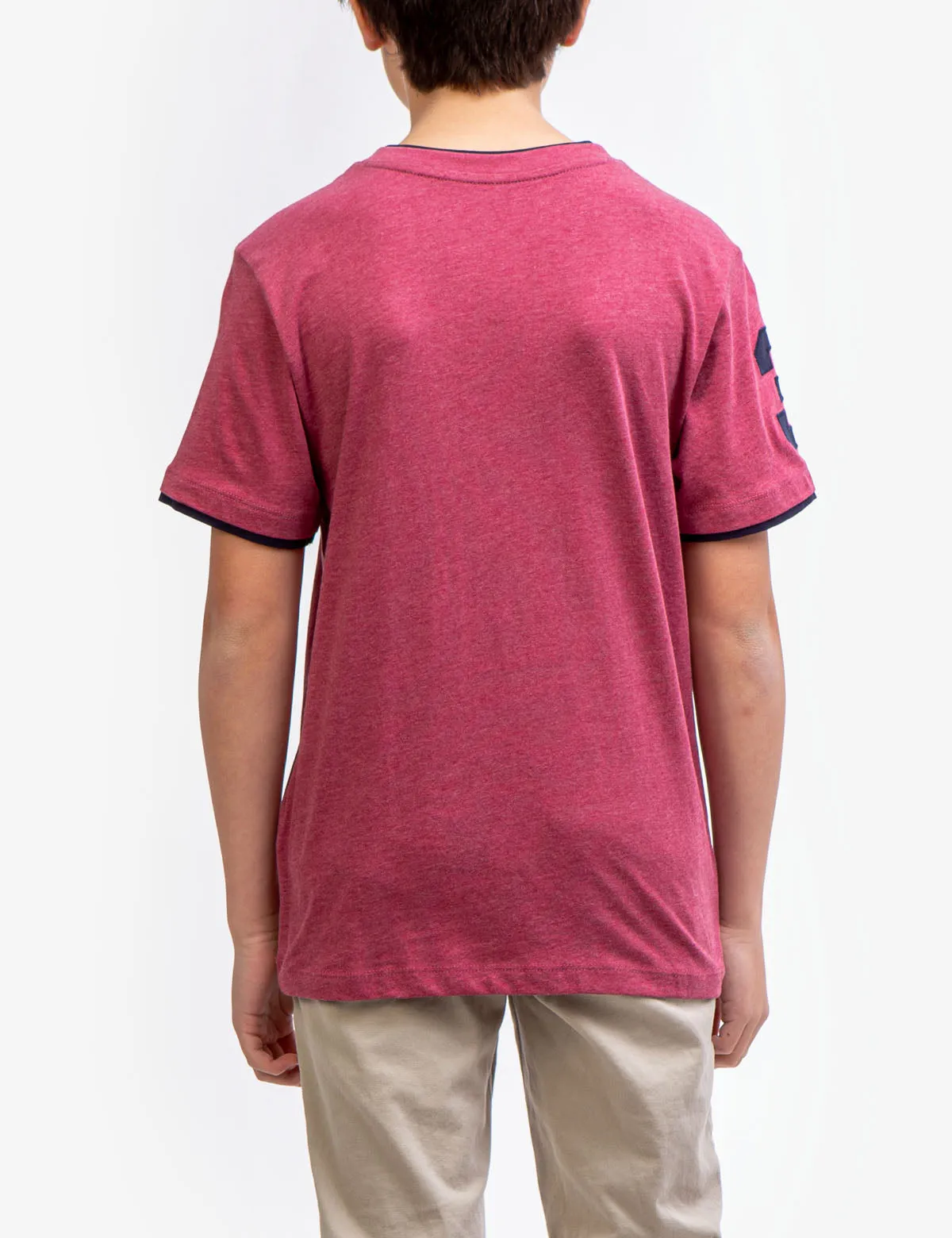 BOYS BASIC V-NECK T-SHIRT