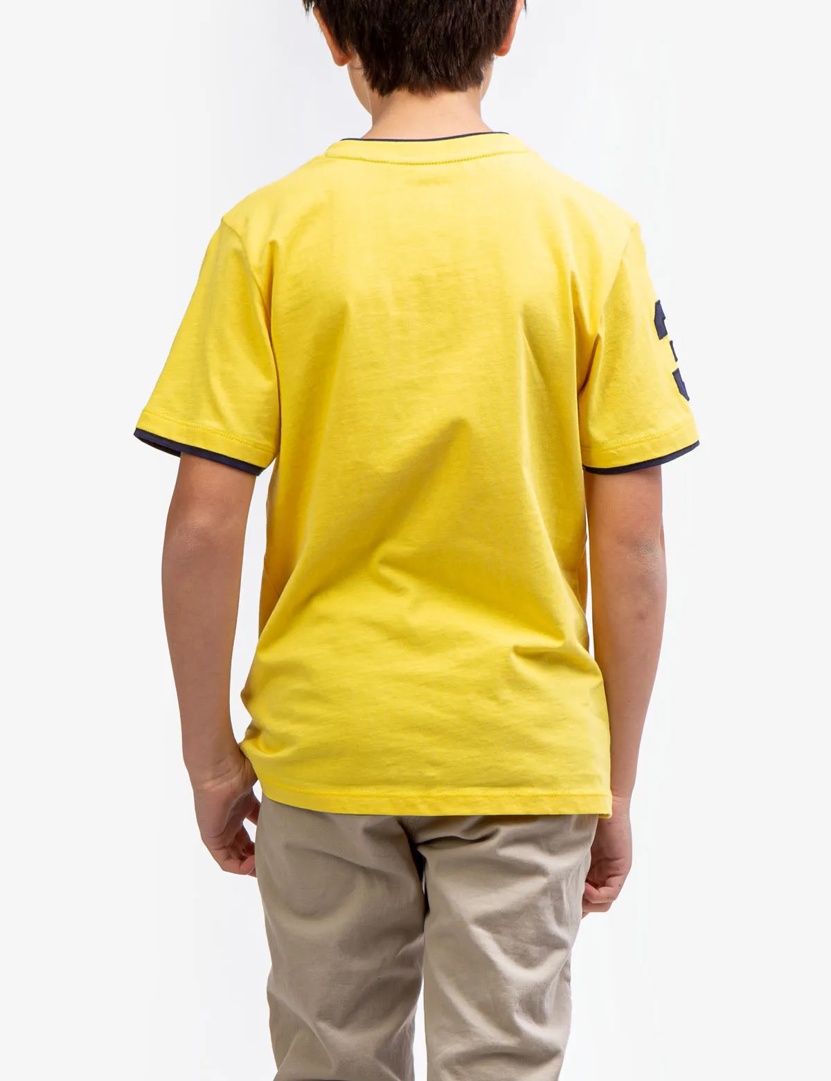 BOYS BASIC V-NECK T-SHIRT