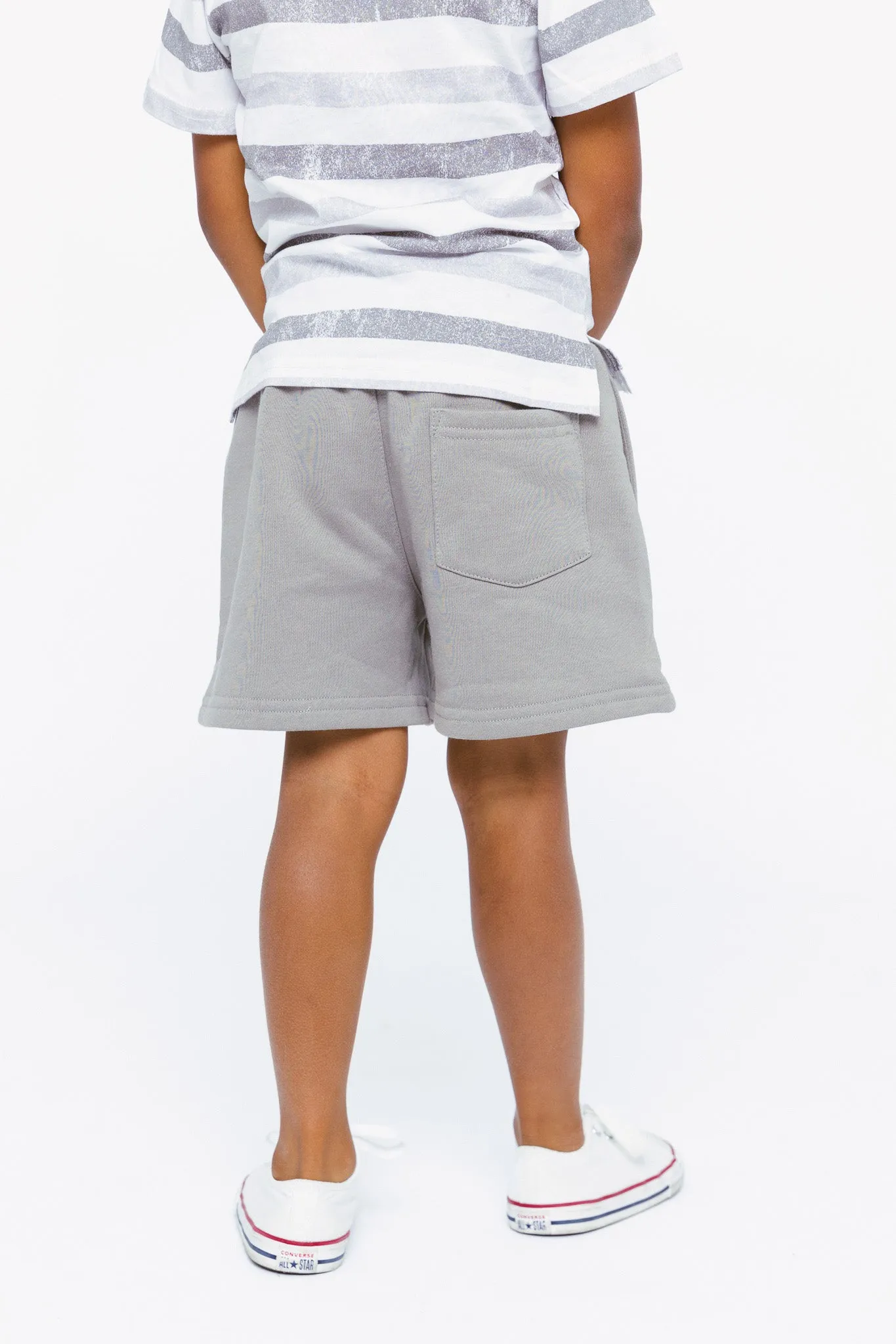 Boy's Sweatshort - Charcoal