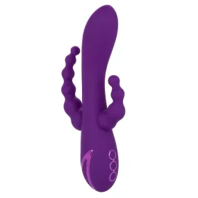 California Dreaming Long Beach Bootylicious DP Beaded Rabbit Vibrator