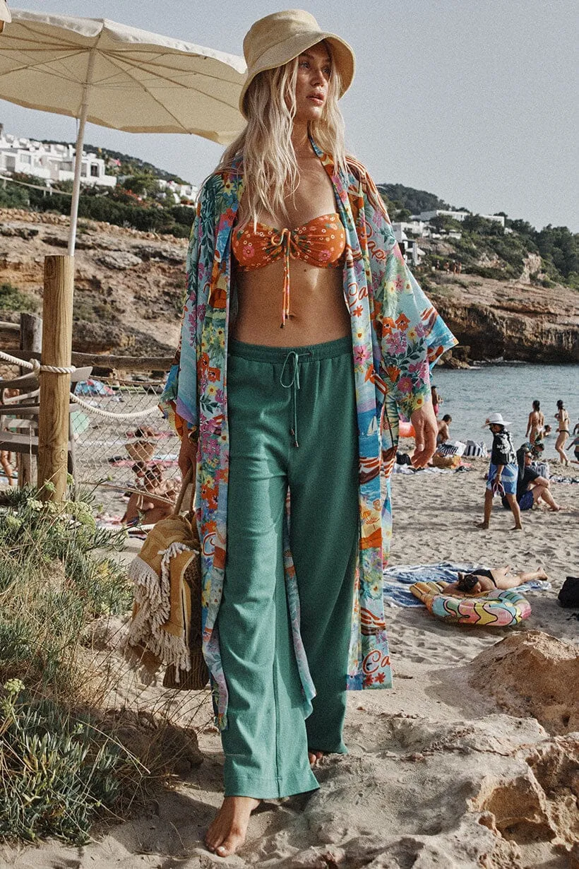 Capri Maxi Robe | Ocean