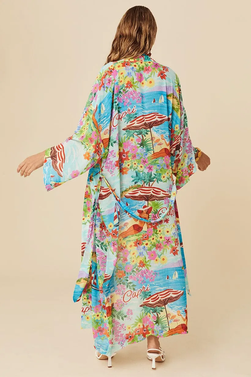 Capri Maxi Robe | Ocean