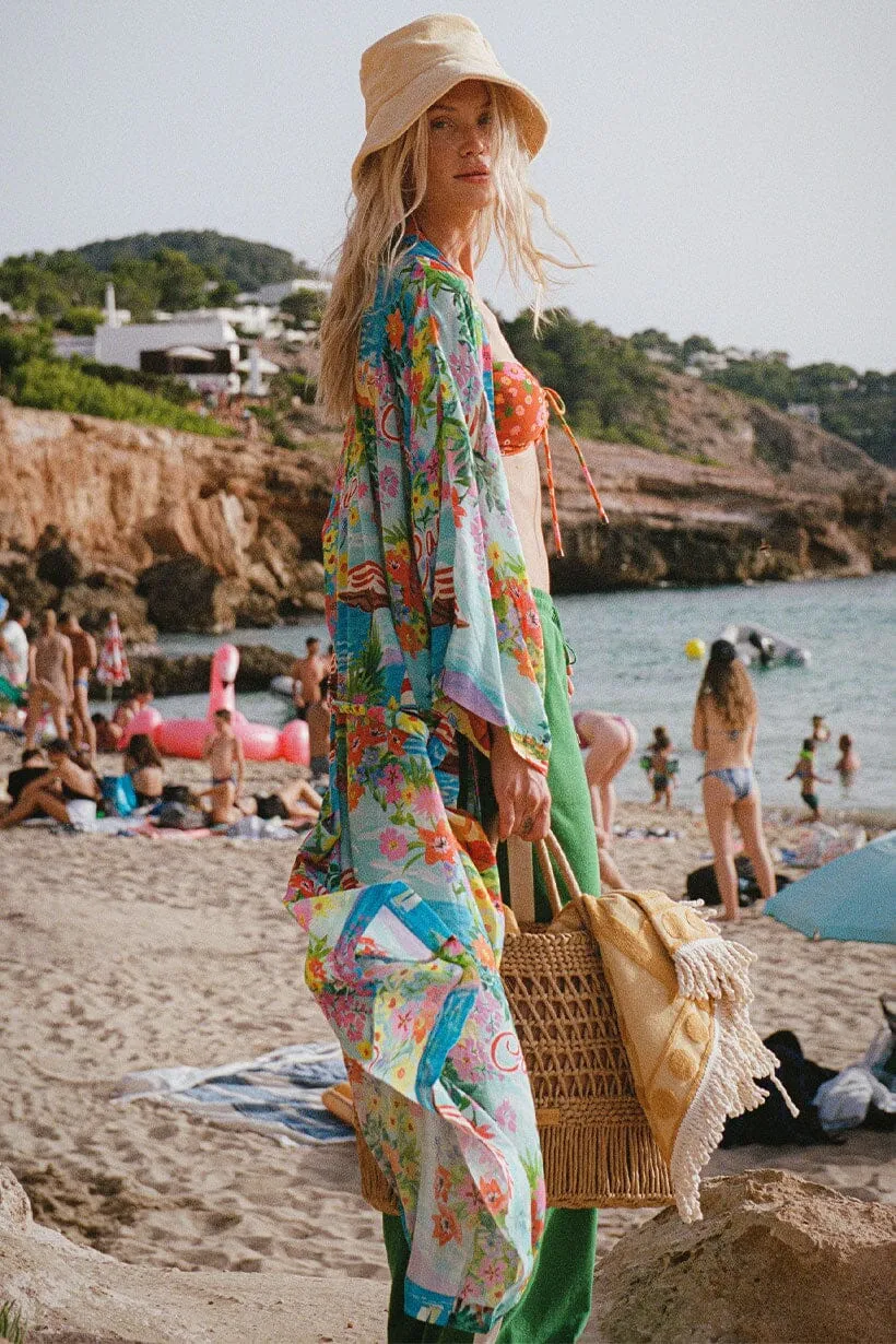 Capri Maxi Robe | Ocean