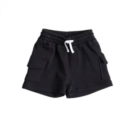 Cargo Sweatshort - Black