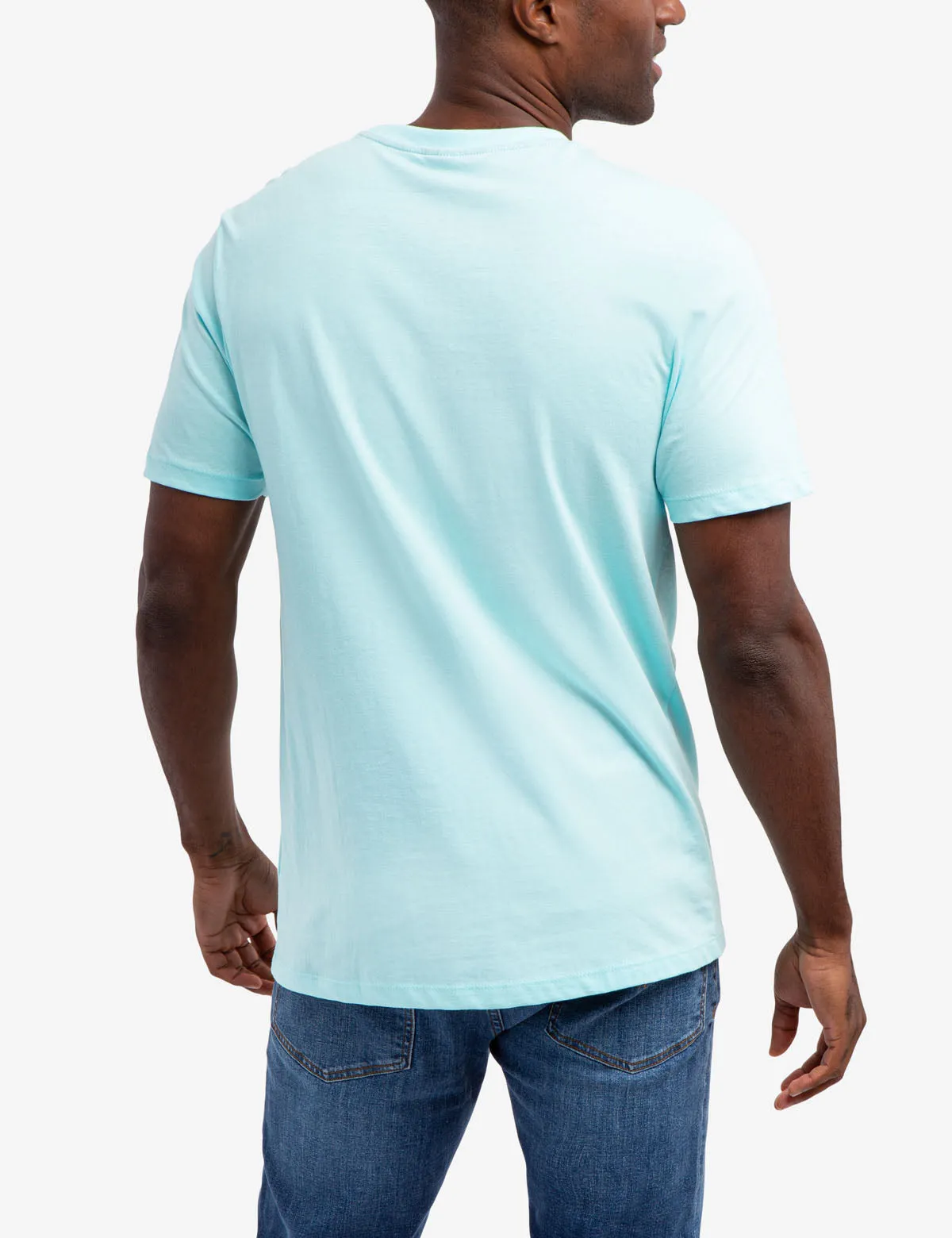 CHEST STRIPE POCKET JERSEY T-SHIRT