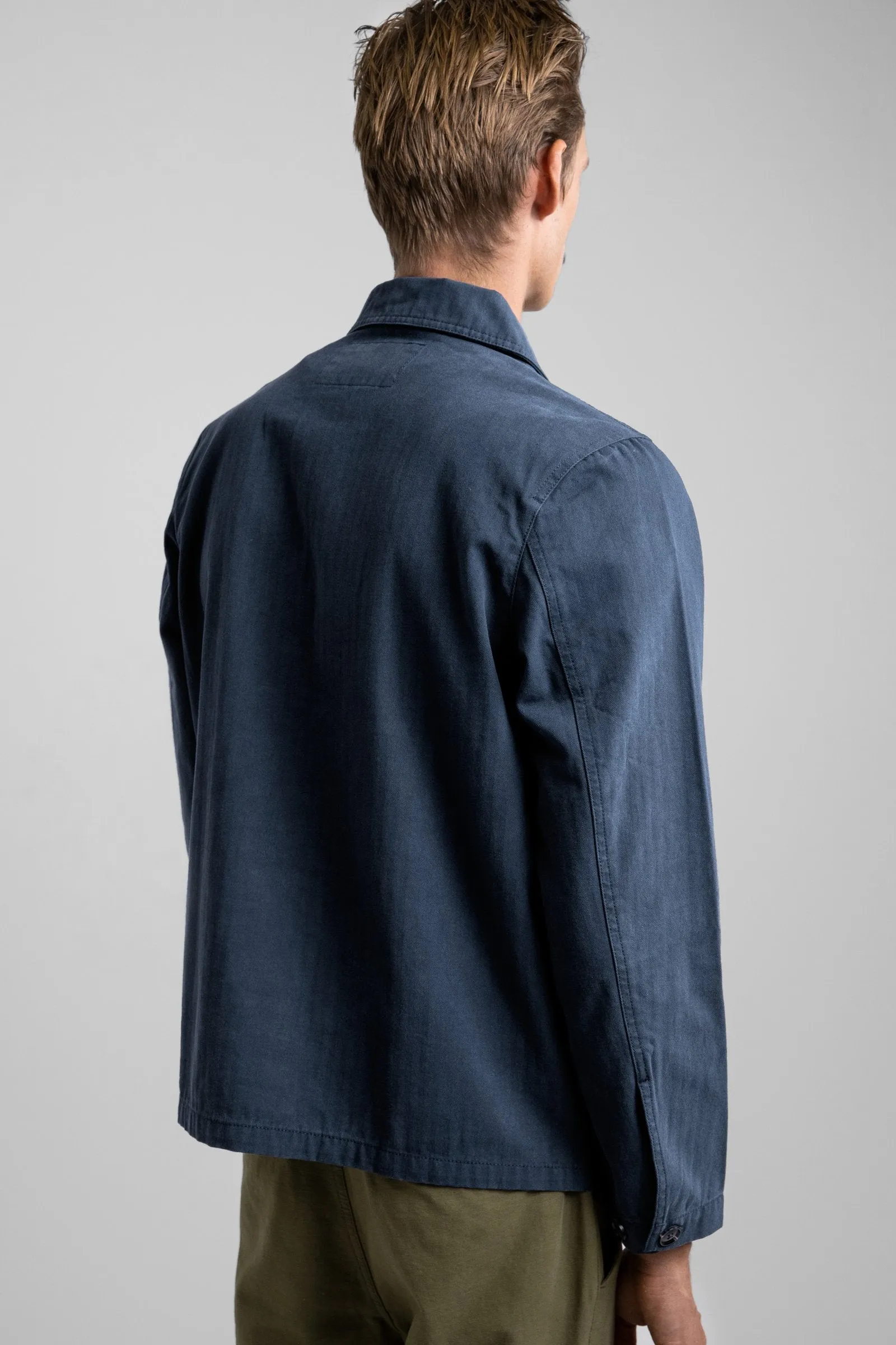 Classic Chore Coat Worn Navy