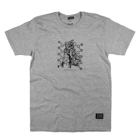 Cold World Tee - H. Grey