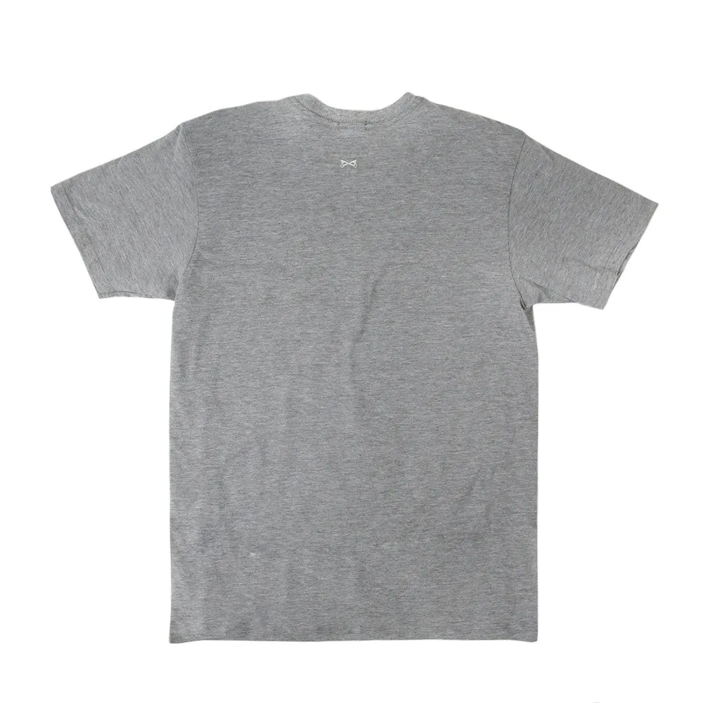 Cold World Tee - H. Grey