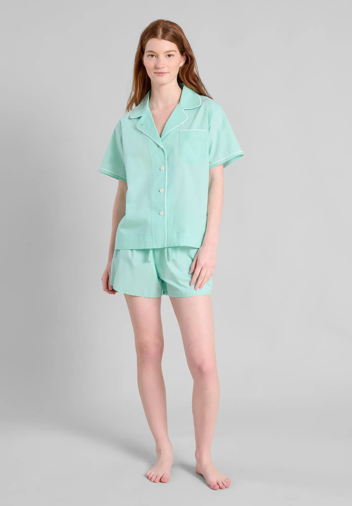 Corita Pajama Set in Bonaire Blue