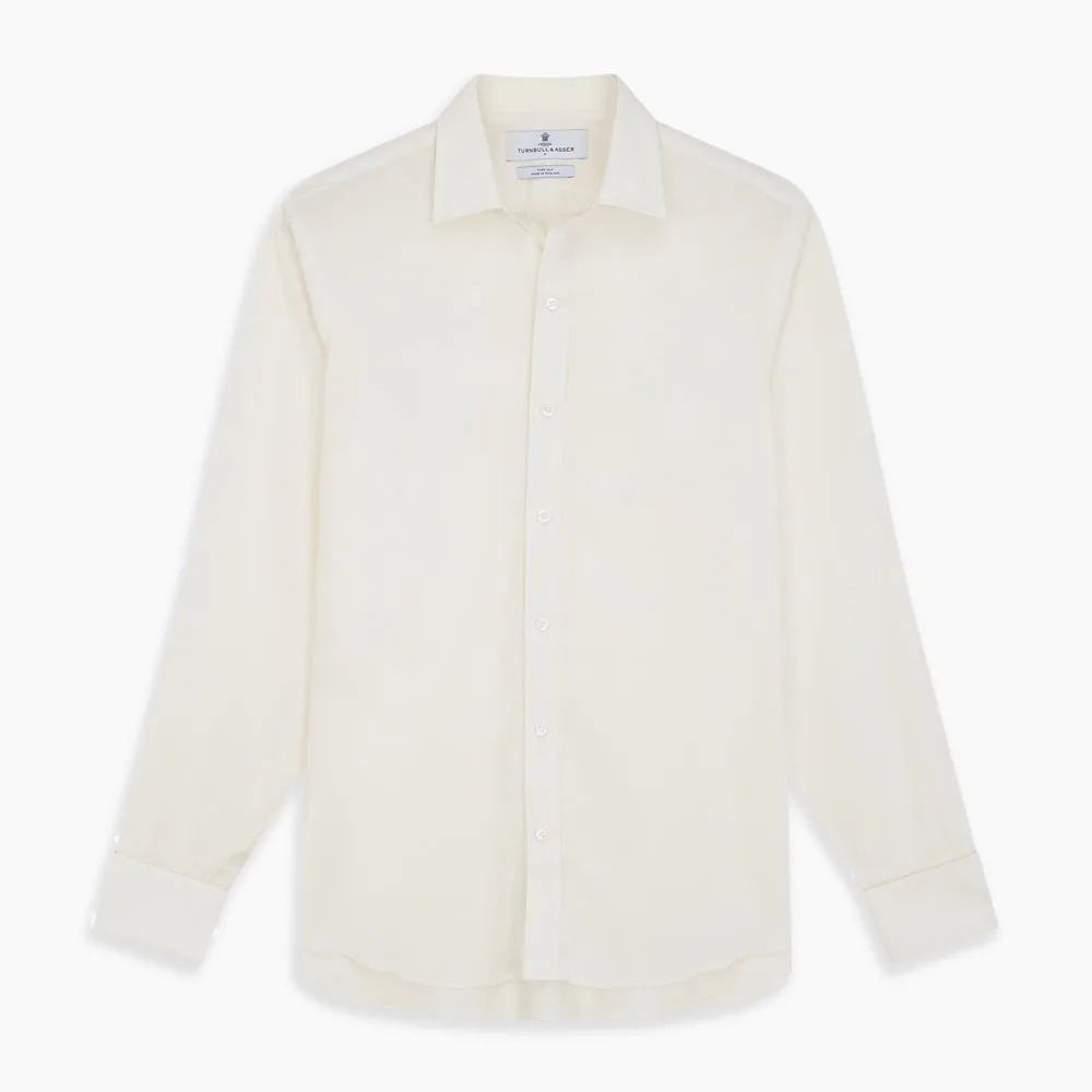 Cream Silk Weekend Fit Fairlight Shirt