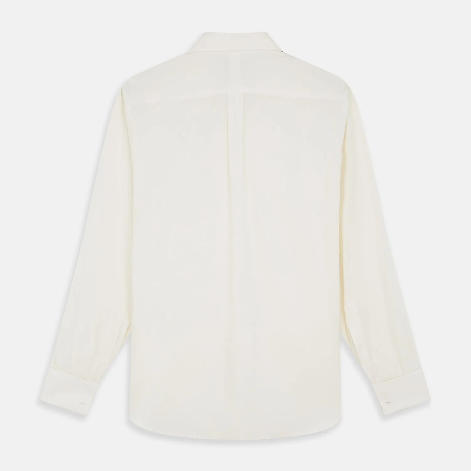 Cream Silk Weekend Fit Fairlight Shirt