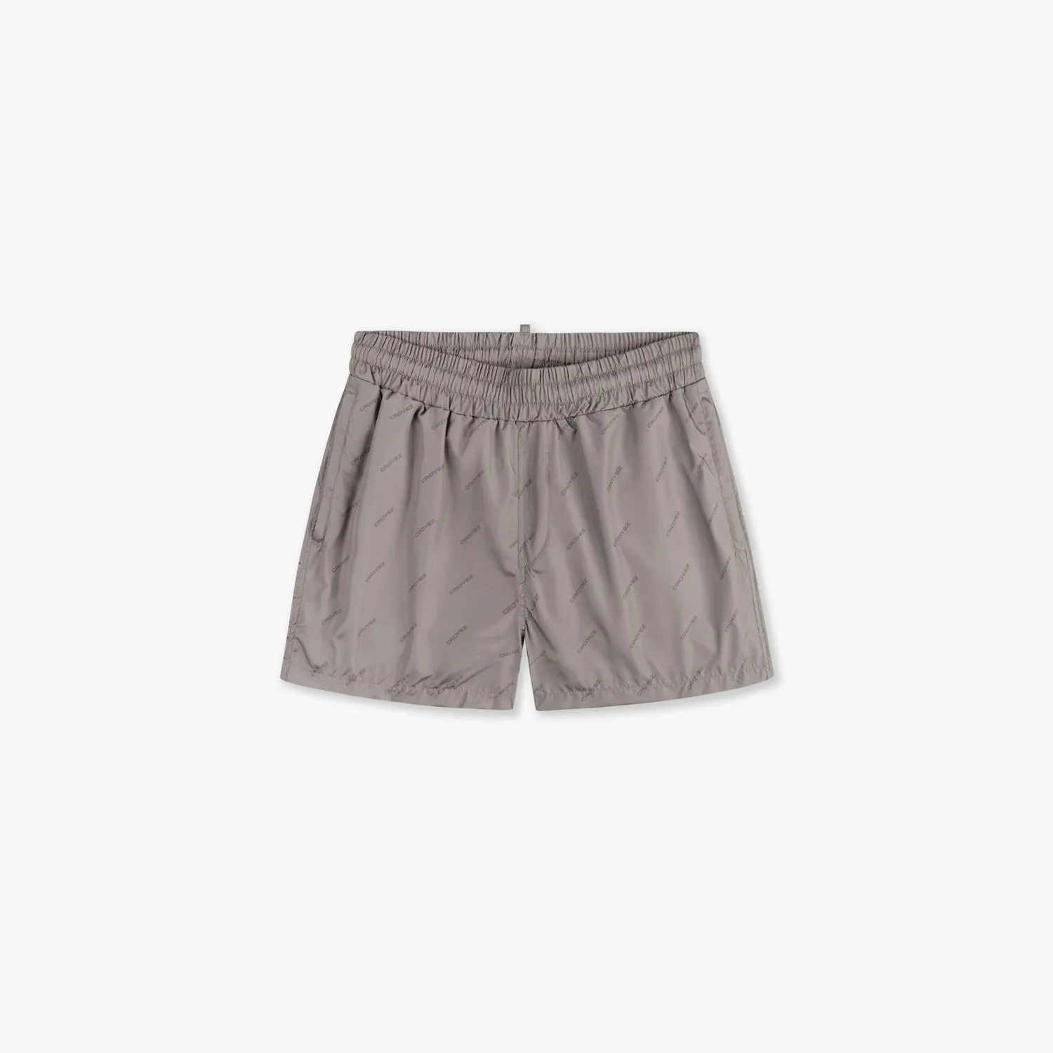 CROYEZ ALLOVER SWIM SHORTS - MUSHROOM