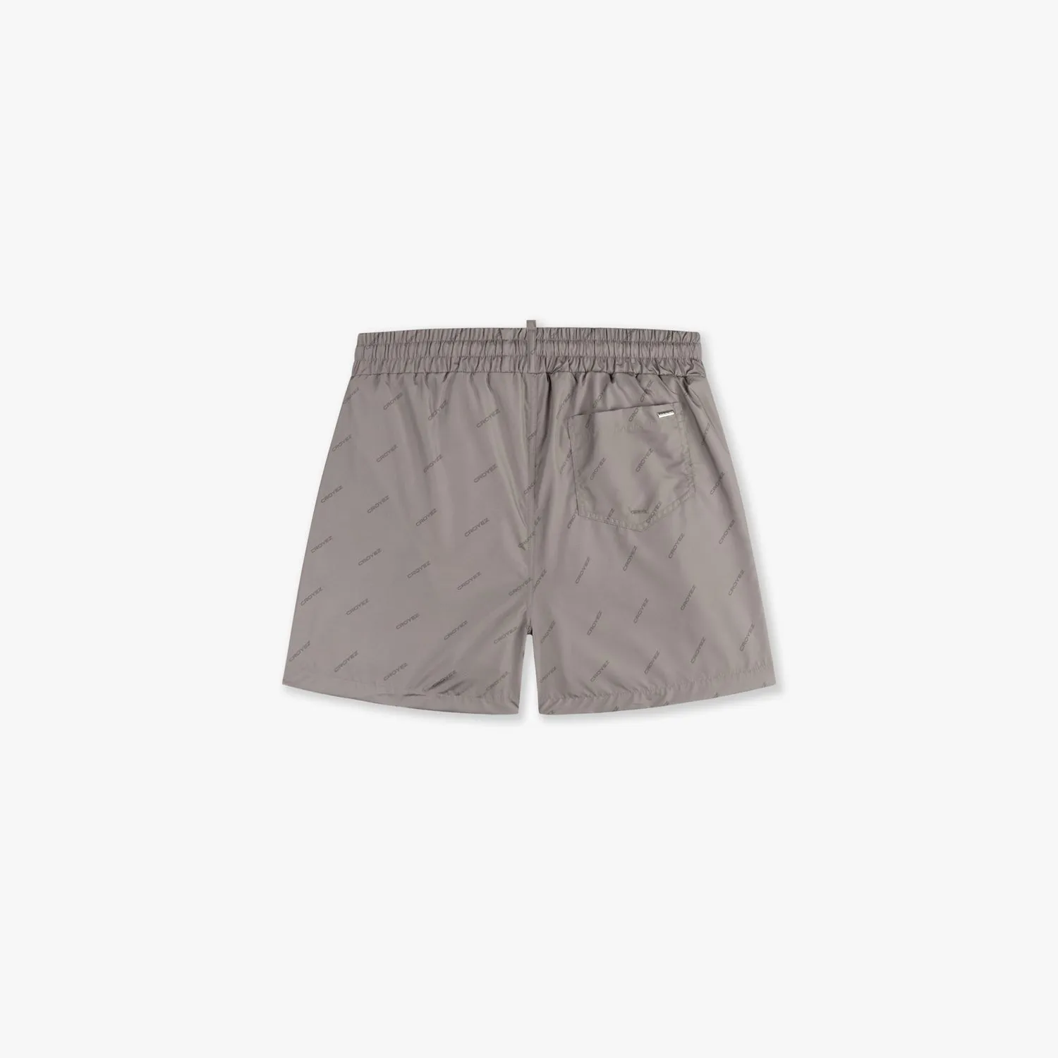 CROYEZ ALLOVER SWIM SHORTS - MUSHROOM