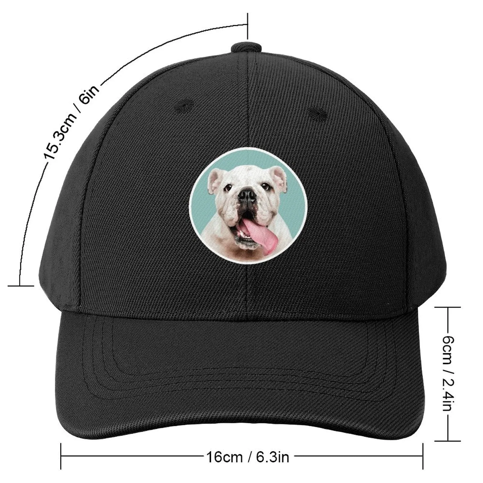 Custom Cute Face Kid's Baseball Cap