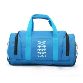 Cylinder shape fitness travel bag