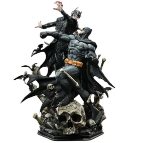 Dark Nights: Metal (Comics) Batman versus Batman Who Laughs statue (Design by David Finch) by Prime1 Studios