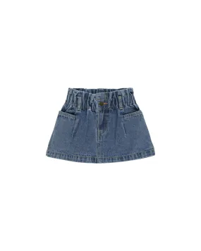 Denim Mini Skirt | Indigo