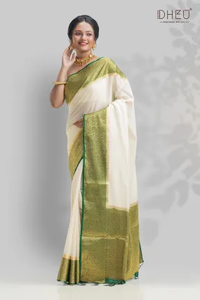 Designer Brocade Silk Saree