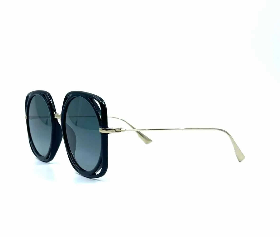 DIOR Black Round Sunglasses