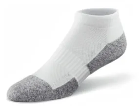 Dr Comfort No Show Sock White Unisex