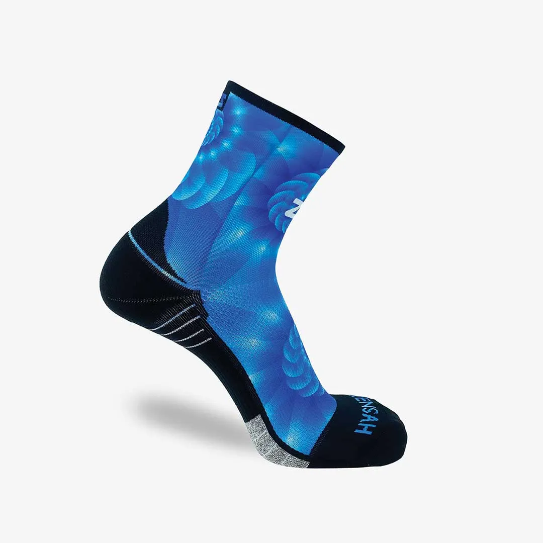 Fibonacci Spiral Socks (Mini-Crew)