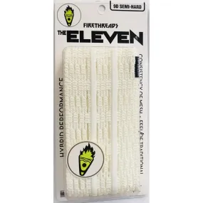 FireThreads ELEVEN 9D Semi-Hard Lacrosse Mesh Stringing Piece