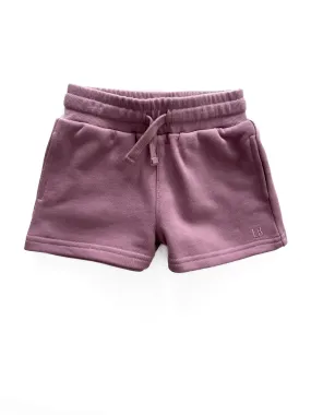 Girl's Sweatshort - Dusty Plum