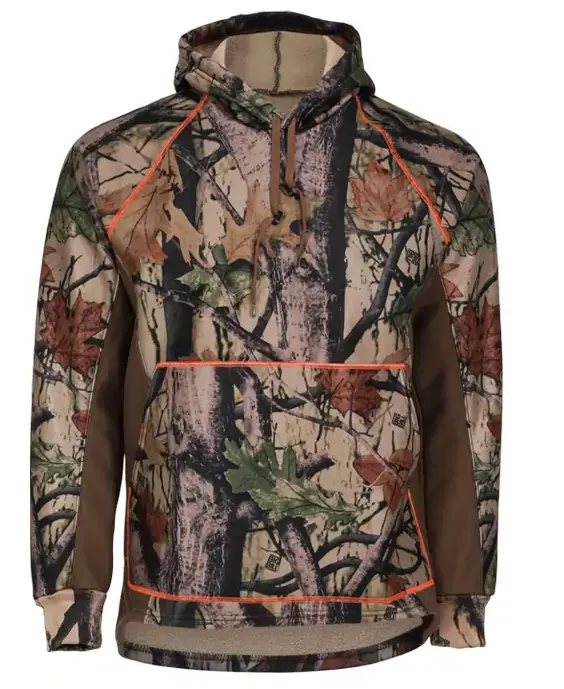 Hoodie - Big Bill Sherpa Lined Softshell Camo Hoodie BBH20