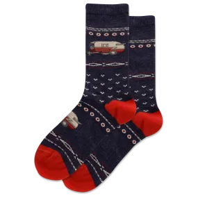 HOTSOX Kid's Camper Fair Isle Crew Socks