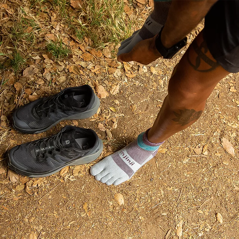 Injinji Trail Midweight Mini-Crew Socks