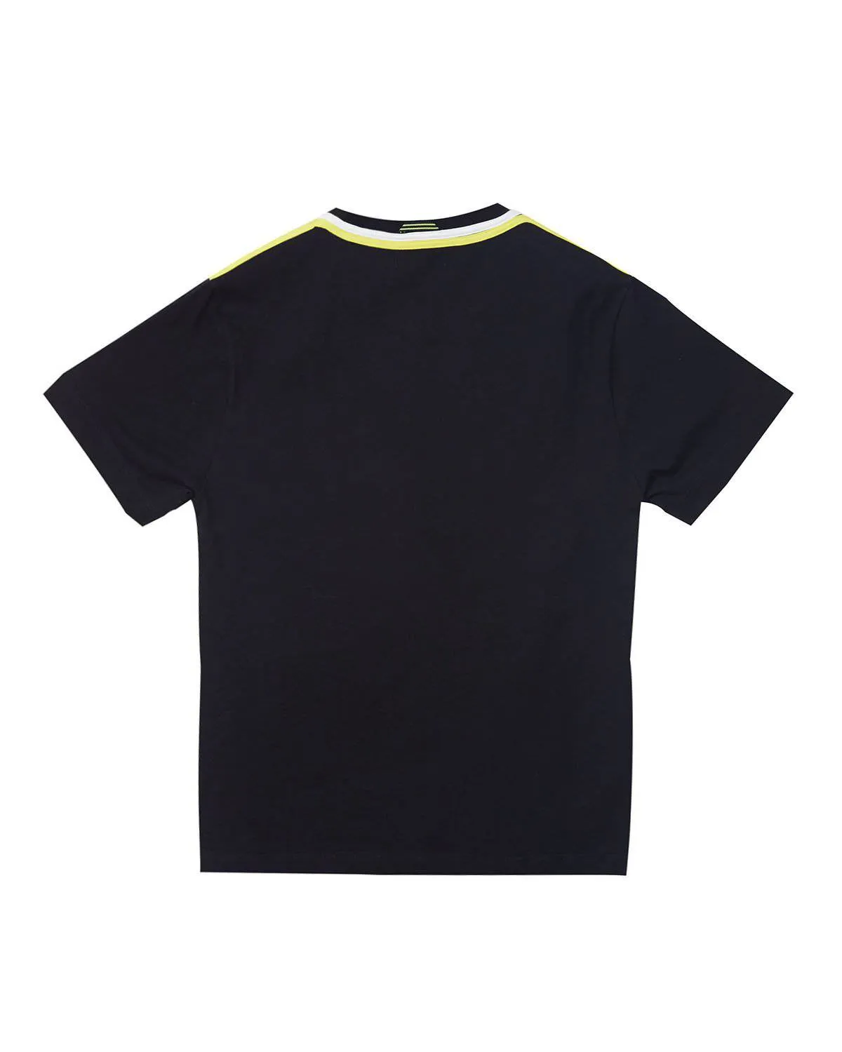 Konus Men's Shoulder Tape Tee in Black