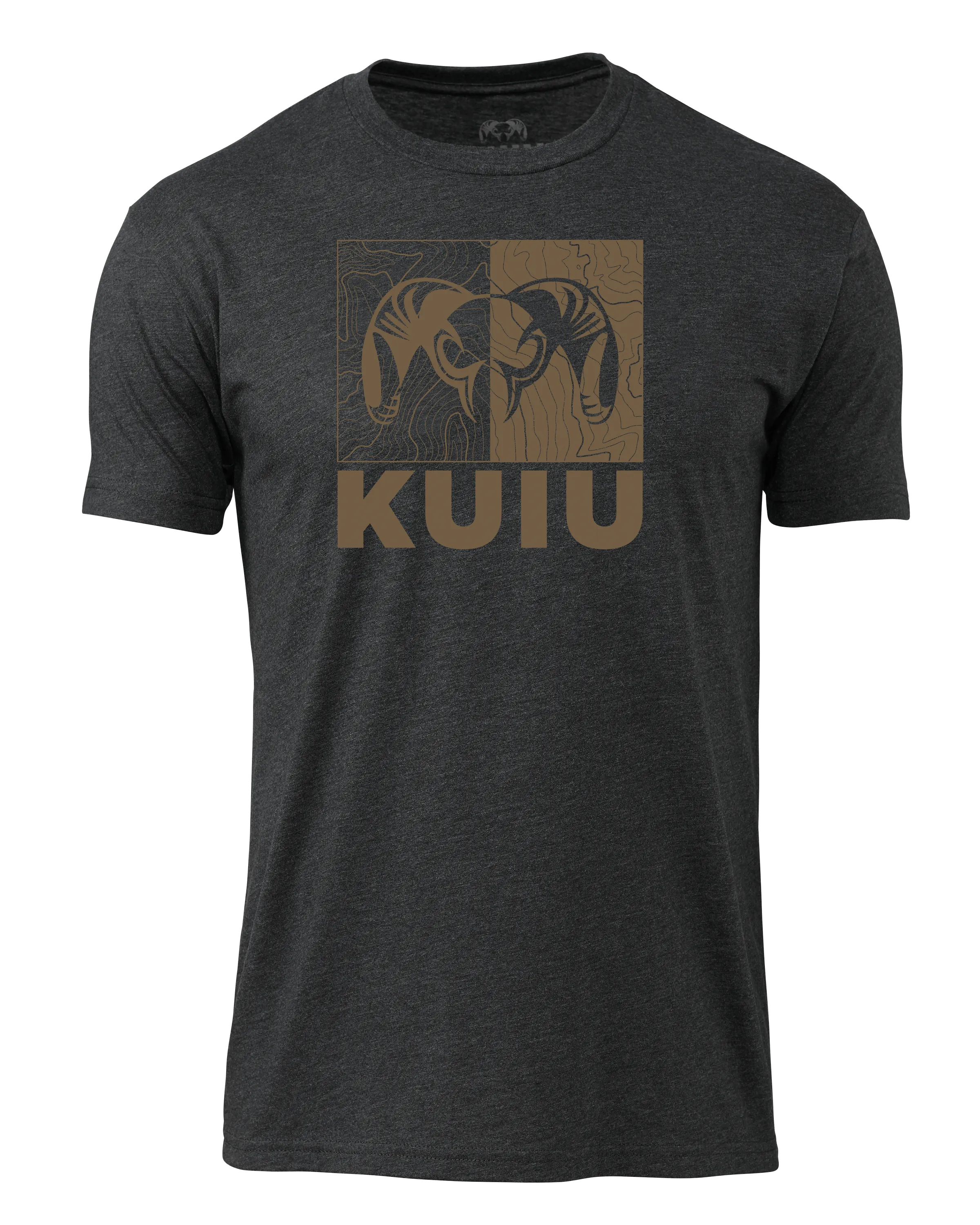 KUIU Contrast Topo T-Shirt | Charcoal